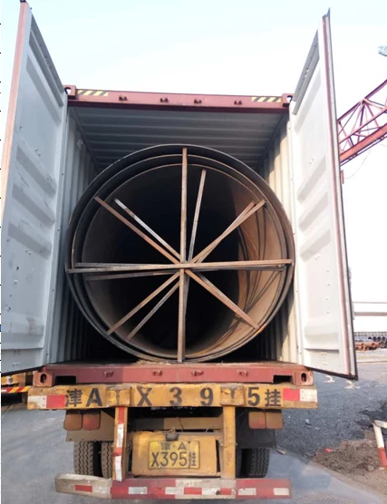 Tuyau soudé en spirale de l'acier doux SSAW du grand diamètre 64inch pour le pétrole/pétrole