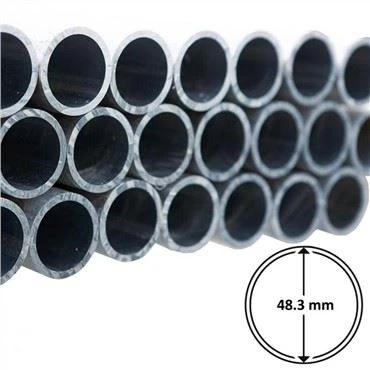 Tube d'échafaudage galvanisé EN39 S235JR
