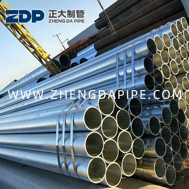 Sch40 SCH80 Pipe en acier sans soudage