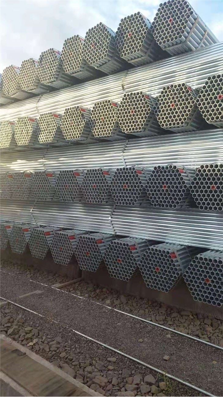 BS 1387/ASTM A53 Black Galvanized Structure Steel Pipe