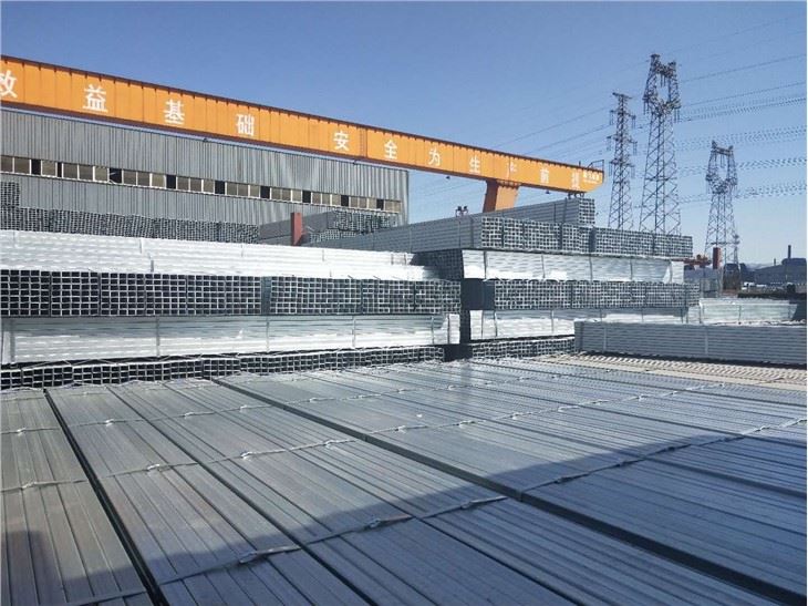 Hot Sale Low Price Q235A Q235B Q345B Galvanized Square Hollow Steel Pipe Tube