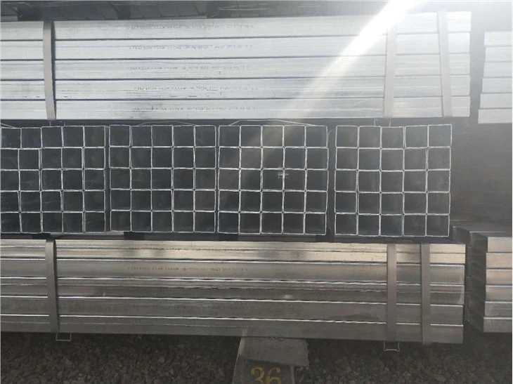 Hot Sale Low Price Q235A Q235B Q345B Galvanized Square Hollow Steel Pipe Tube