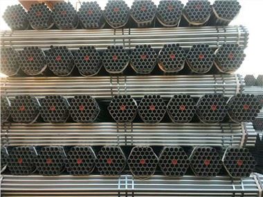 Tube en acier au carbone pré-galvanisé S235JR S355JR de haute qualité