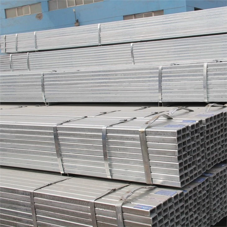Black Square And Rectangular Steel Carbon Steel Tube